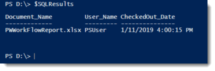 sqlresults